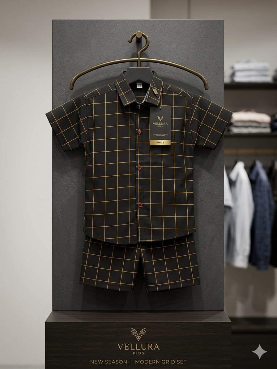 short sleeve shirt & short