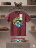 Vellura Kids Premium "Sneaker Beast" Graphic Cotton T-Shirt