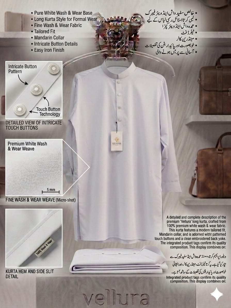 VELLURA – Premium Wash & Wear Shalwar Kameez